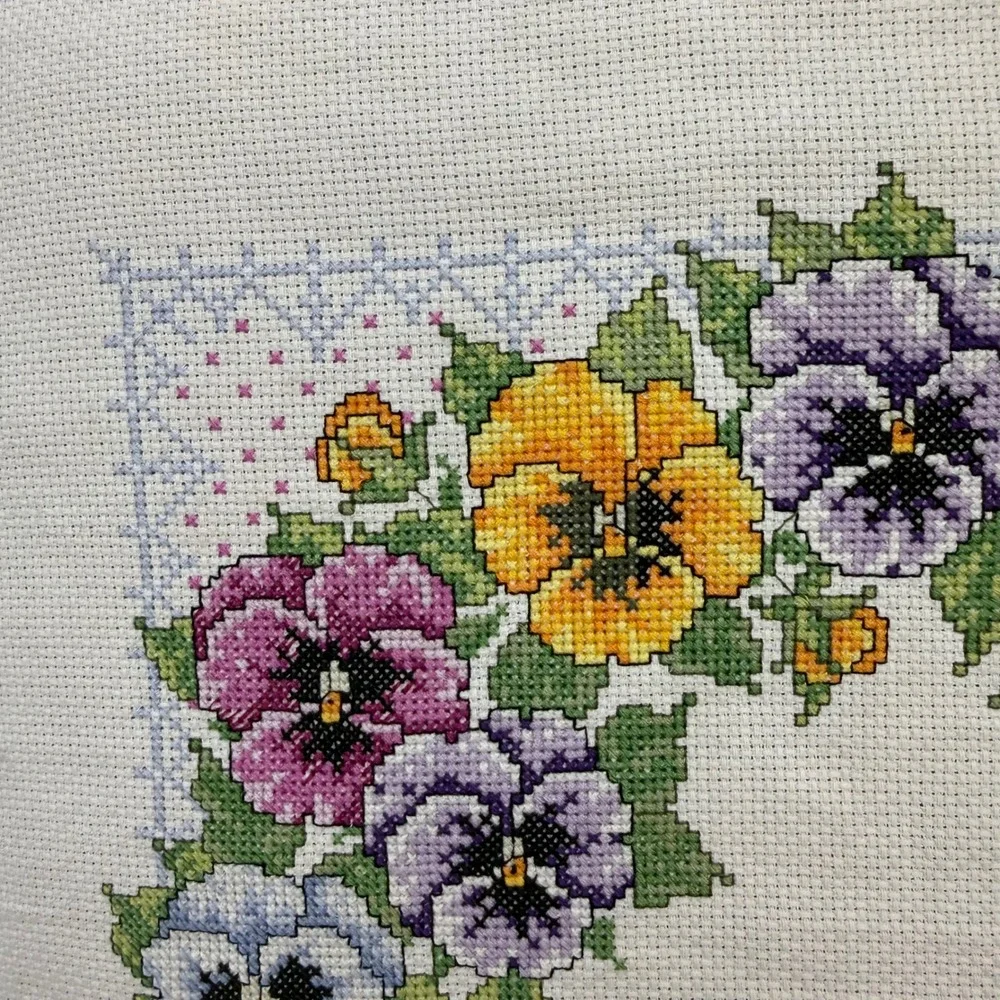 Handmade cross stitch